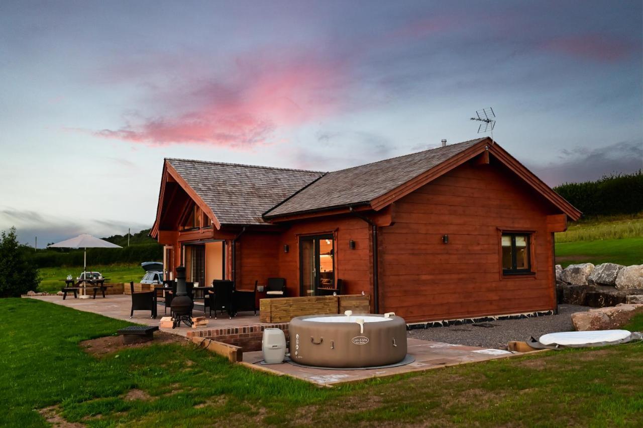 Cuddfan Lodge On A Gorgeous Private Lake ニューポート エクステリア 写真