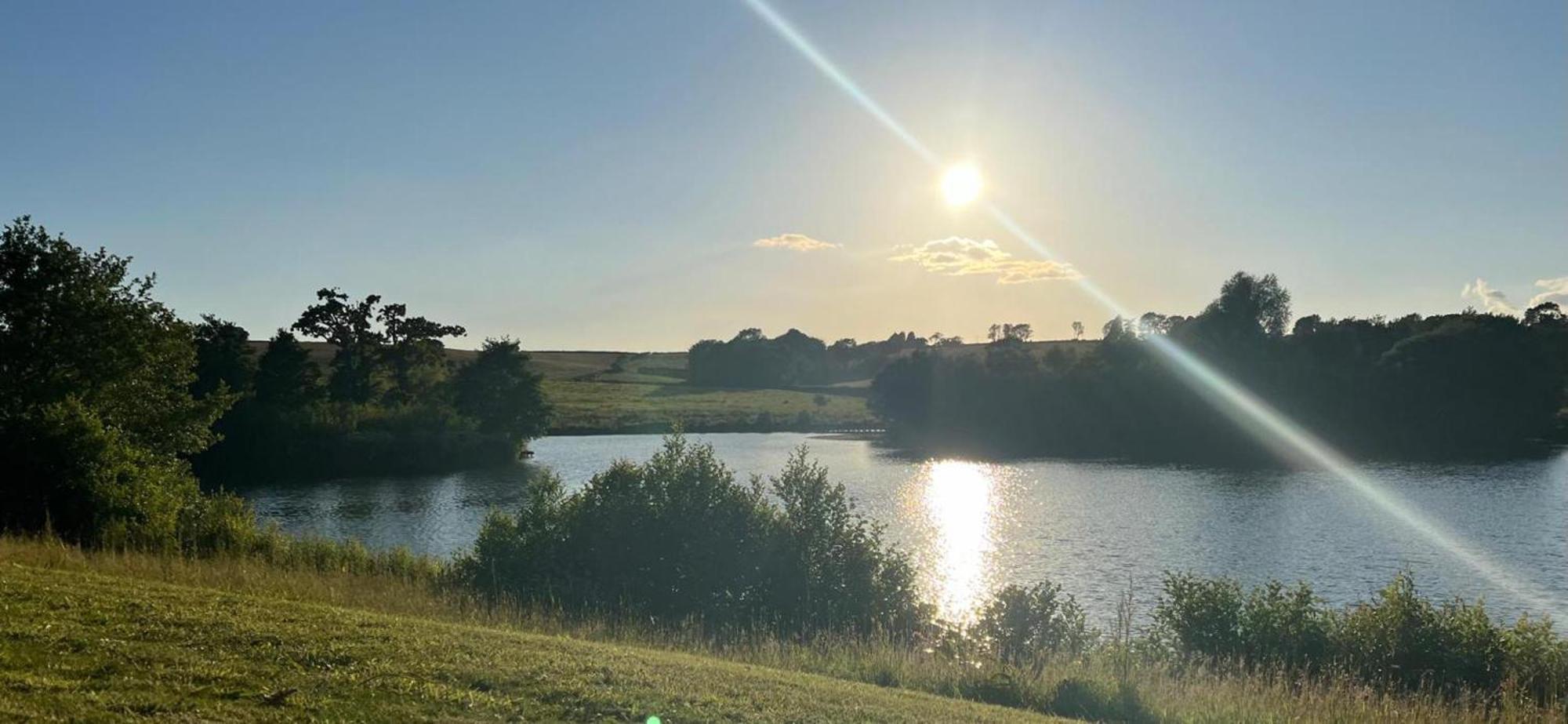 Cuddfan Lodge On A Gorgeous Private Lake ニューポート エクステリア 写真